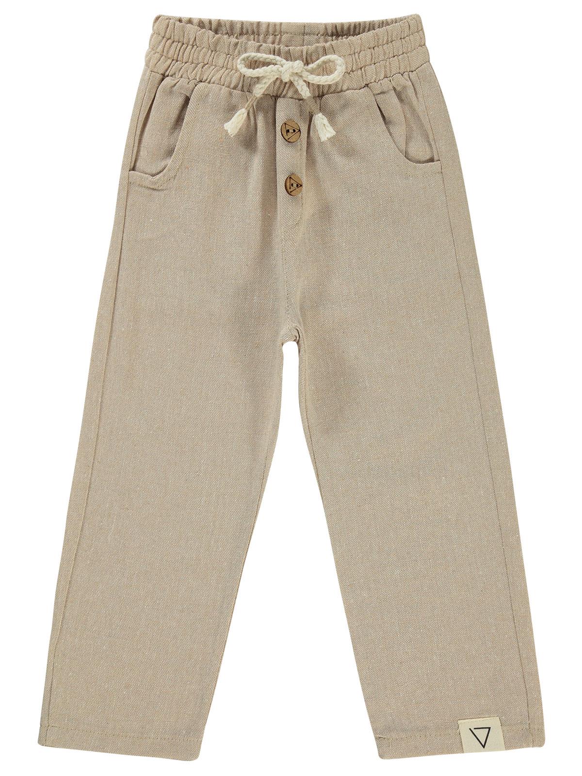 Civil Boys Süs Bağçıklı 2-5 Yaş Pantolon - Bej