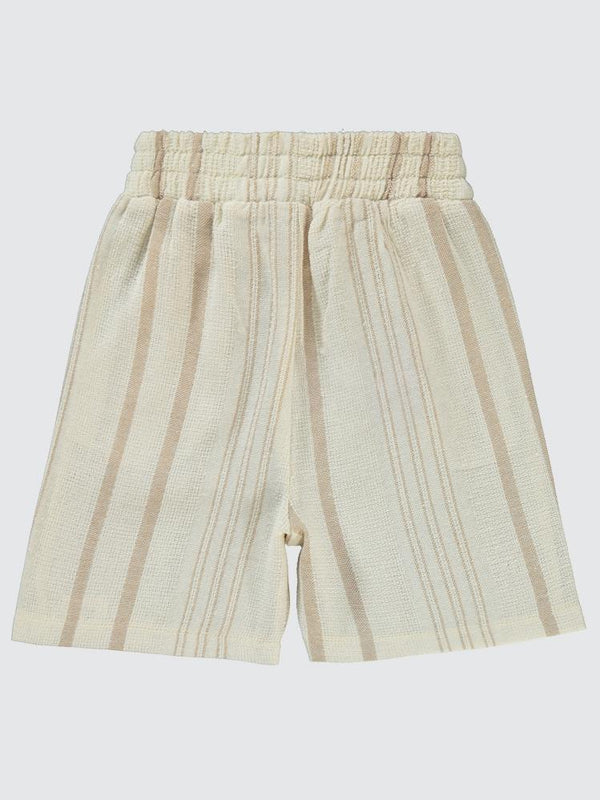 Civil Boys Kendinden Desenli Cepli 2-5 Yaş Kapri - Bej