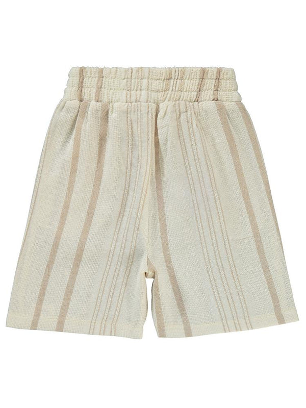 Civil Boys Kendinden Desenli Cepli 2-5 Yaş Kapri - Bej