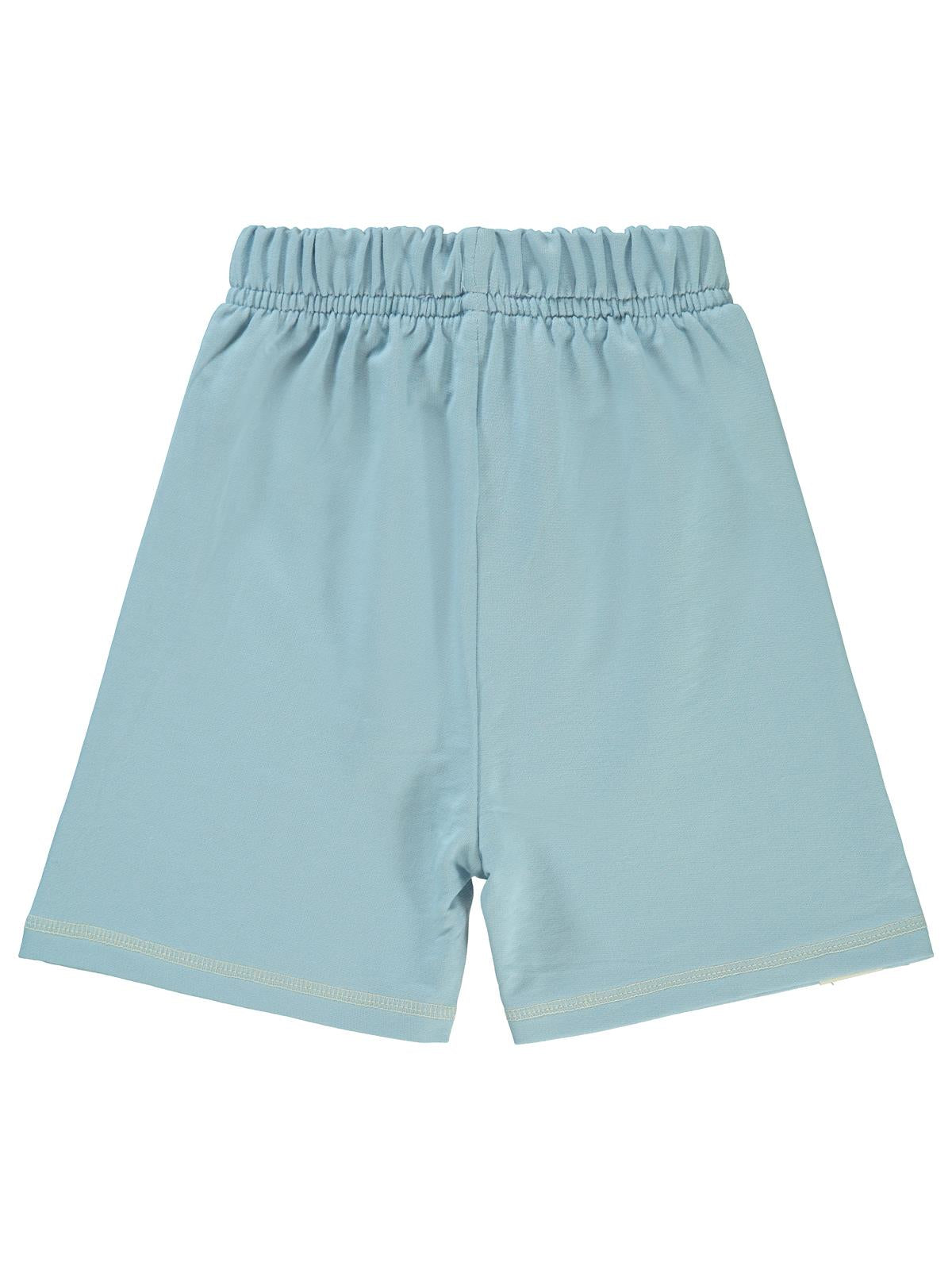 Civil Boys Bythe Sea Baskılı 2-5 Yaş Kapri - Mavi