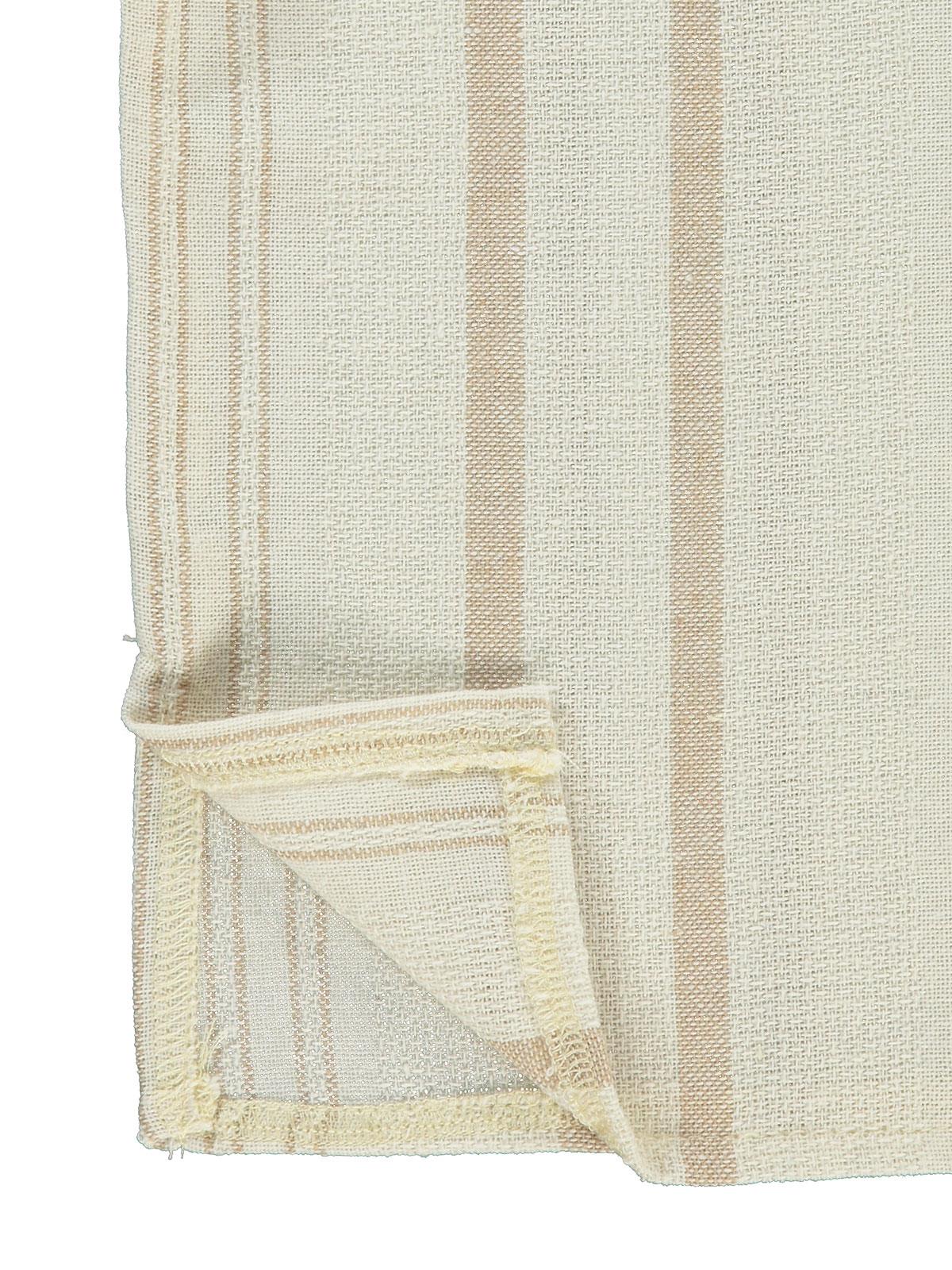 Civil Boys Çizgili Süs Düğmeli 2-5 Yaş Tişört - Bej