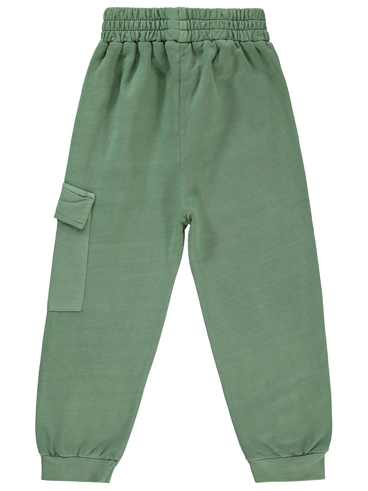 Civil Boys Yan Cepli 2-5 Yaş Eşofman Altı - Haki