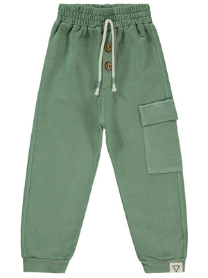 Civil Boys Yan Cepli 2-5 Yaş Eşofman Altı - Haki