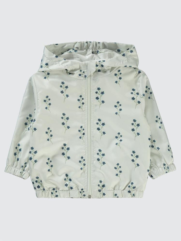 Civil Baby Çıtır Çiçek Empirmeli 6-18 Ay Yağmurluk - Ekru