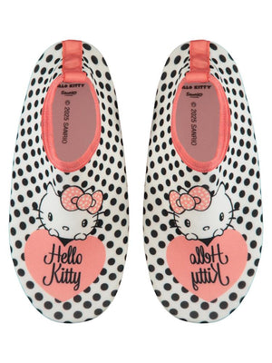Hello Kitty Baskılı Tabanlı 31-35 Numara Deniz Ayakkabısı - Beyaz