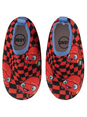 Düt Düt Baskılı Tabanlı 20-24 Numara Deniz Ayakkabısı - Kırmızı