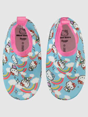 Hello Kitty Baskılı Tabanlı 20-24 Numara Deniz Ayakkabısı - Mavi