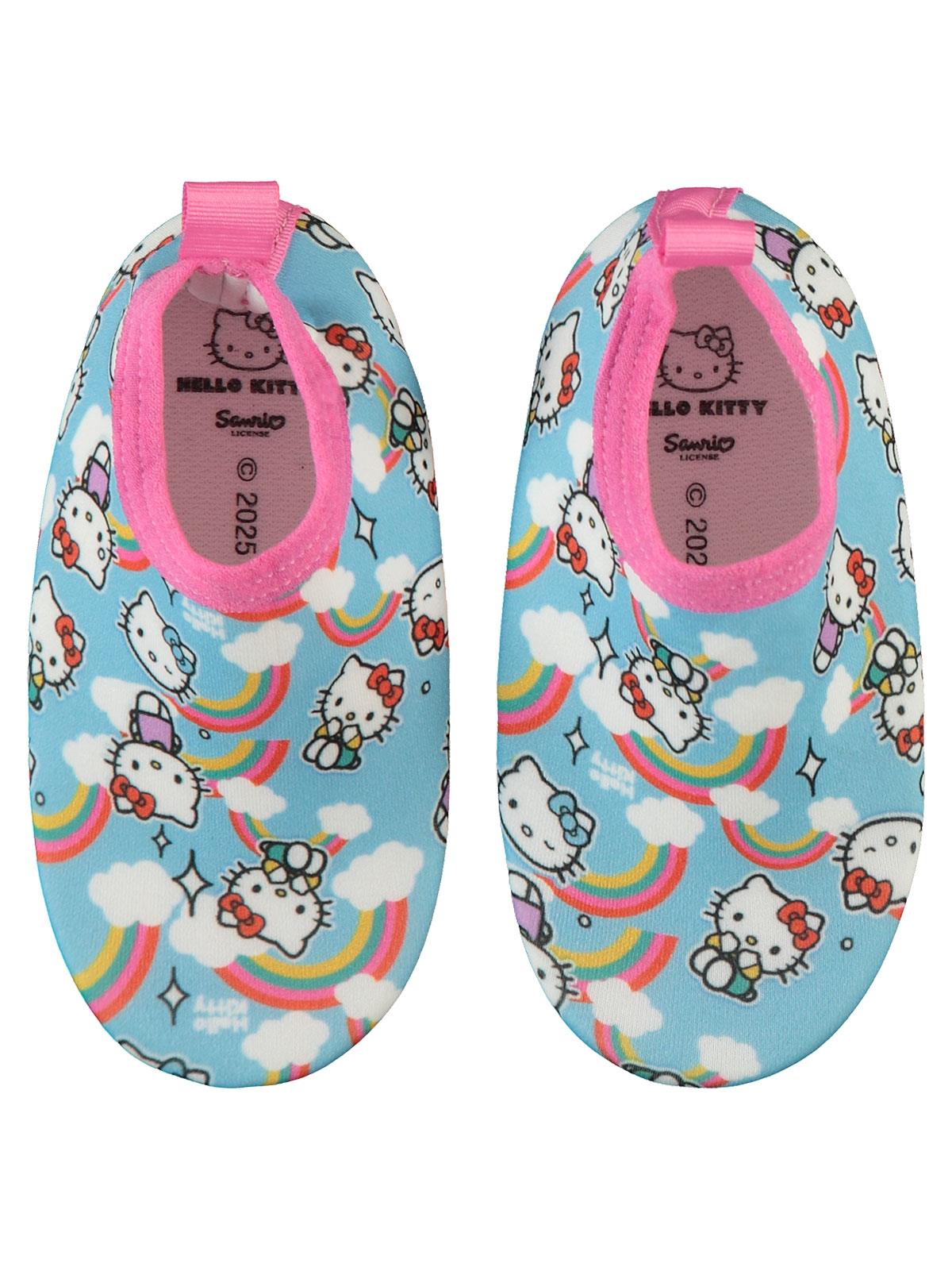 Hello Kitty Baskılı Tabanlı 20-24 Numara Deniz Ayakkabısı - Mavi