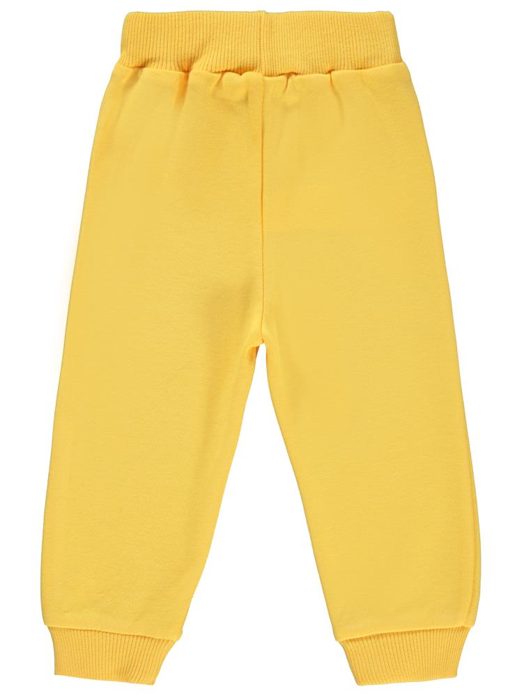 Civil Baby Star Baskılı 6-18 Ay Tek Alt Bebe - Hardal