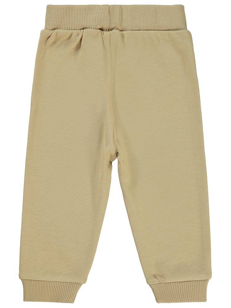 Civil Baby Star Baskılı 6-18 Ay Tek Alt Bebe - Kahverengi