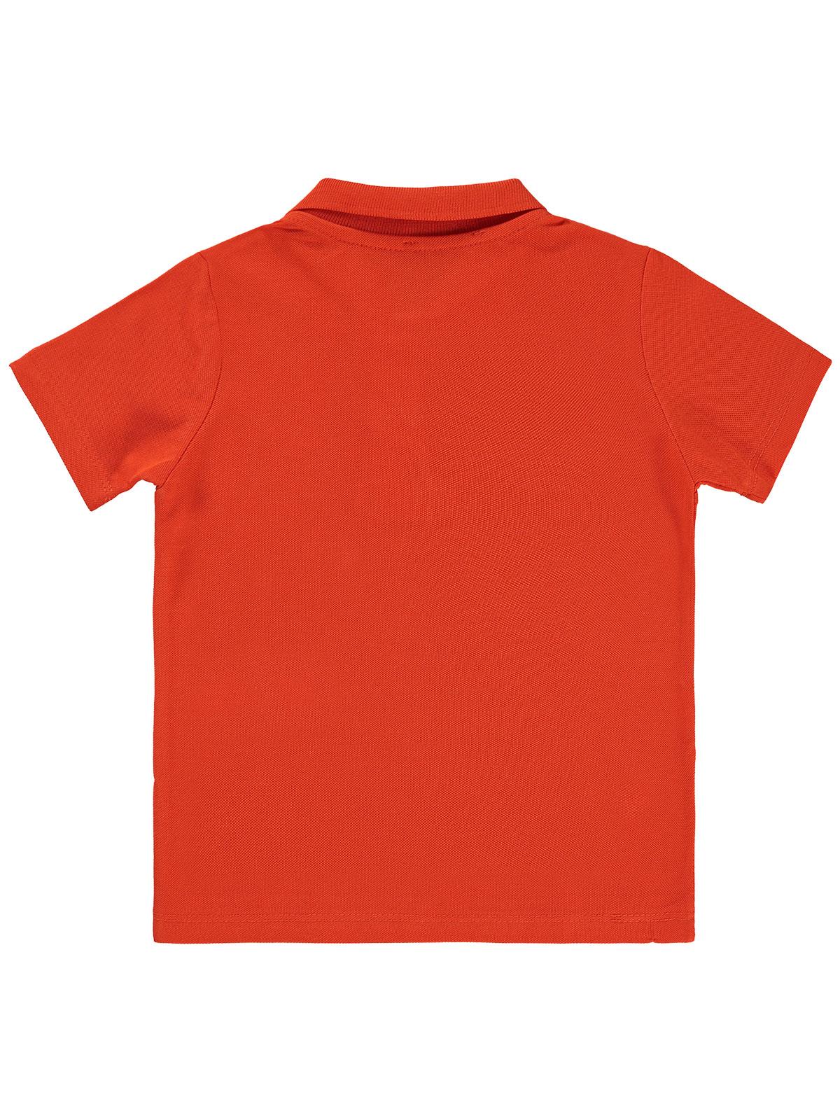 Civil Boys Yelken Nakışlı Lakos 2-5 Yaş Tişört - Kırmızı