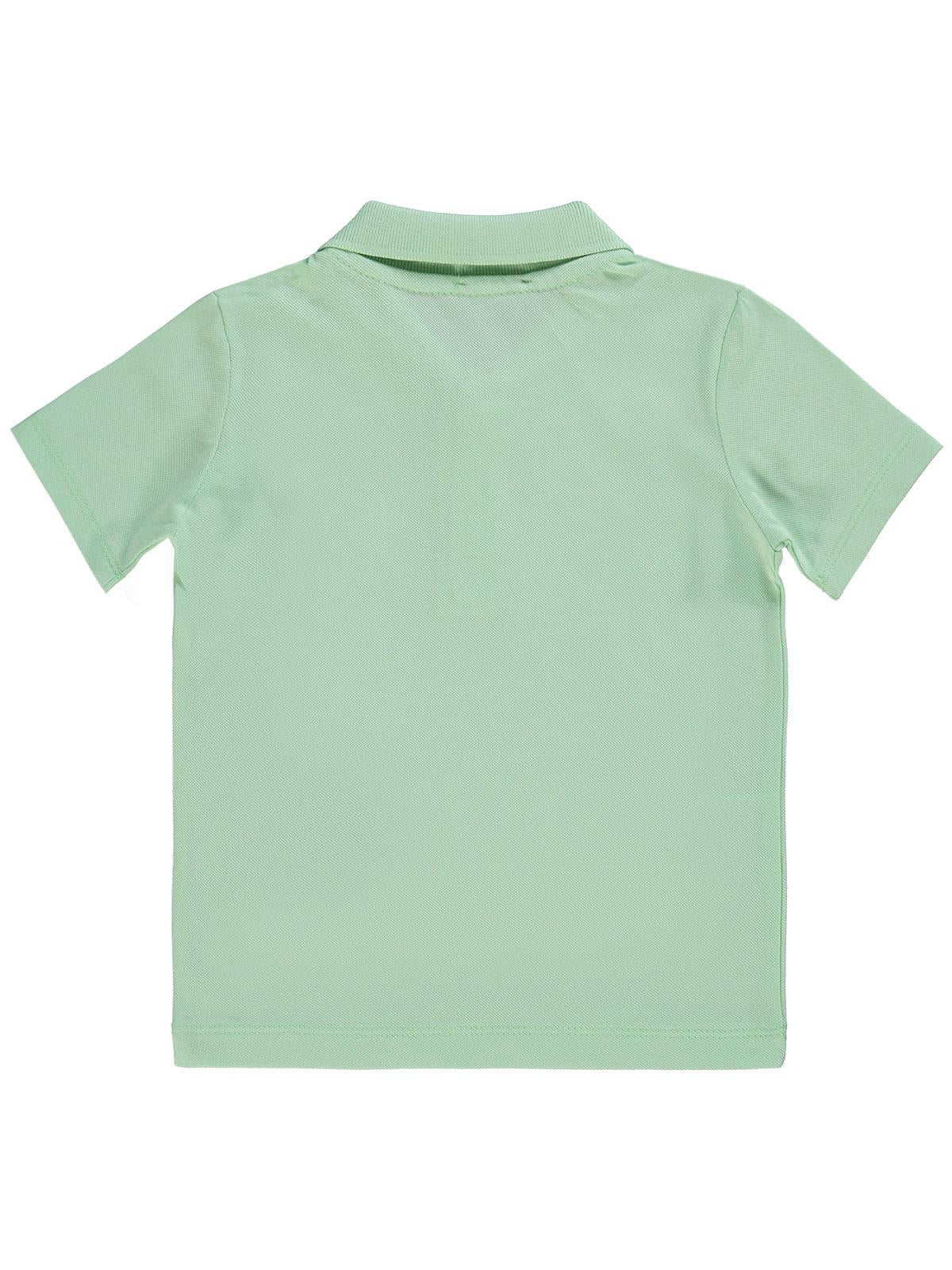 Civil Boys Yelken Nakışlı Lakos 2-5 Yaş Tişört - Yeşil