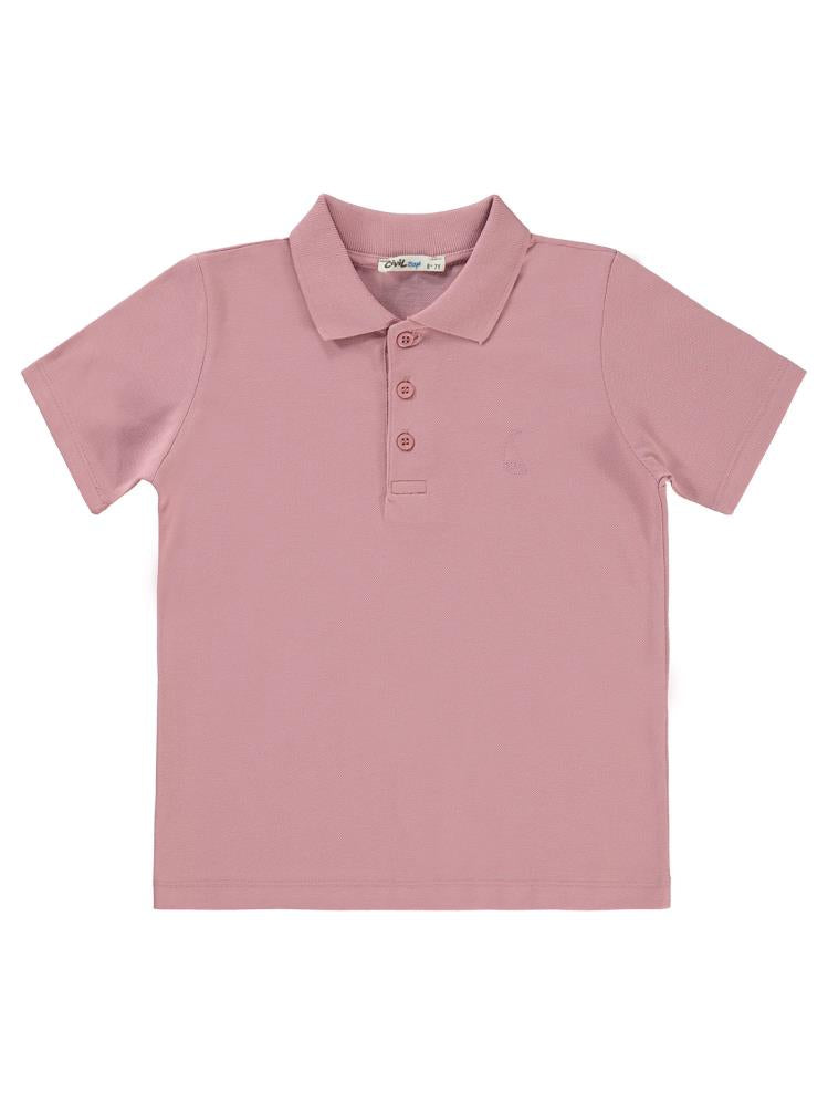 Civil Boys Yelken Nakışlı Lakos 6-9 Yaş Tişört - Pembe