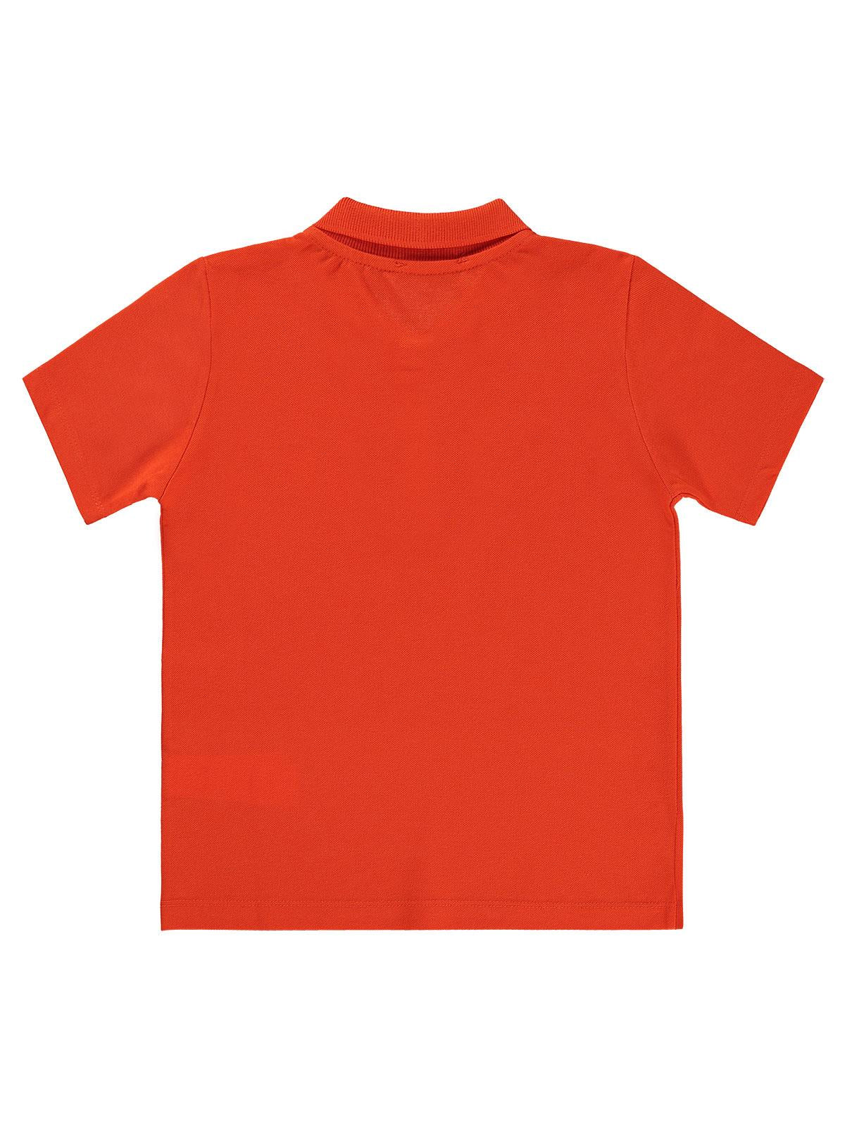 Civil Boys Yelken Nakışlı Lakos 6-9 Yaş Tişört - Kırmızı