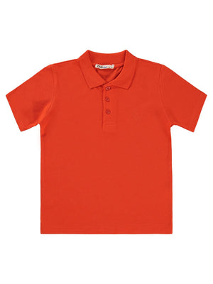 Civil Boys Yelken Nakışlı Lakos 6-9 Yaş Tişört - Kırmızı