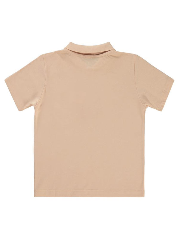 Civil Boys Yelken Nakışlı Lakos 10-13 Yaş Tişört - Pudra