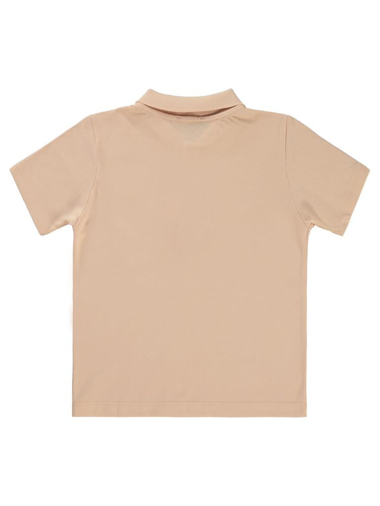 Civil Boys Yelken Nakışlı Lakos 10-13 Yaş Tişört - Pudra