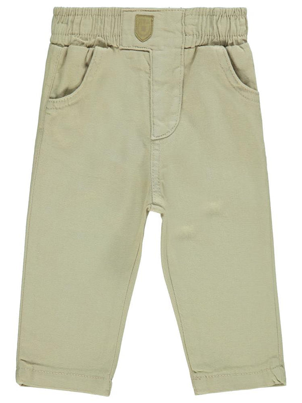 Civil Baby Deri Etiketli 6-18 Ay Pantolon - Bej