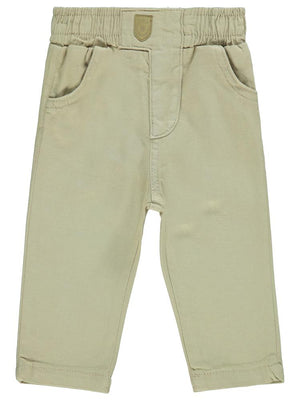 Civil Baby Deri Etiketli 6-18 Ay Pantolon - Bej
