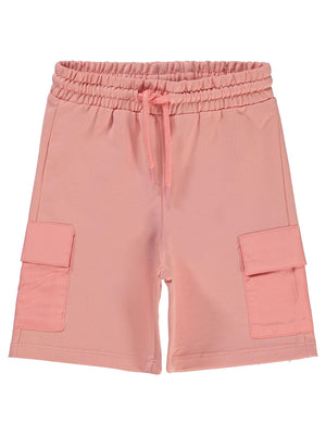 Civil Girls Kargo Cepli 2-5 Yaş Kapri - Pudra