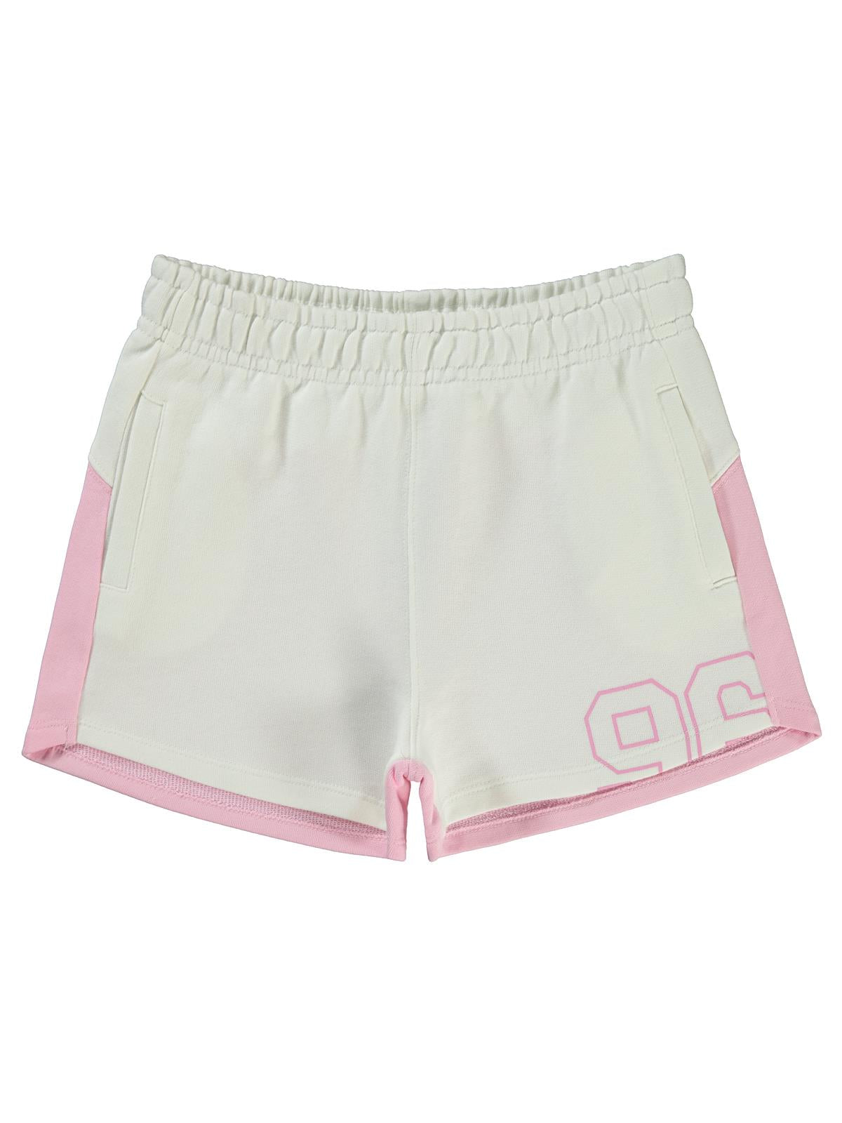 Civil Girls 96 Baskılı 10-13 Yaş Şort - Pembe