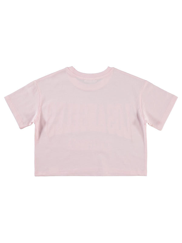 Civil Girls Los Angeles Baskılı 10-13 Yaş Tişört - Pembe