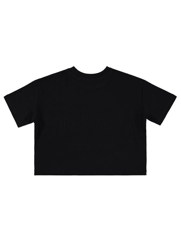 Civil Girls Los Angeles Baskılı 10-13 Yaş Tişört - Siyah