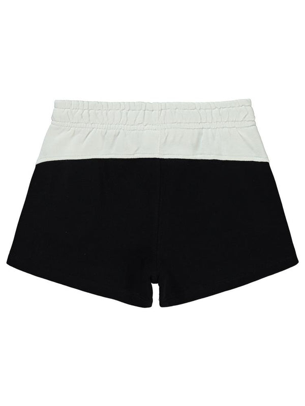 Civil Girls 96 Baskılı 6-9 Yaş Şort - Siyah