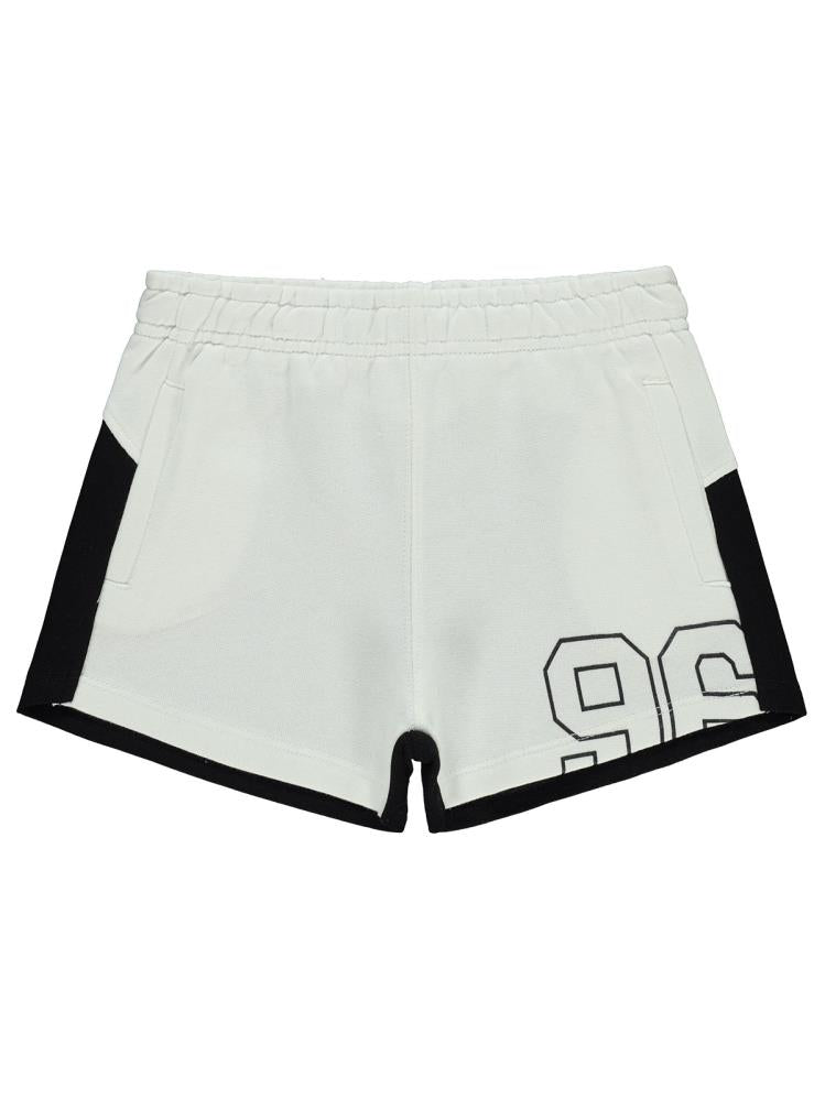 Civil Girls 96 Baskılı 6-9 Yaş Şort - Siyah