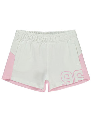 Civil Girls 96 Baskılı 6-9 Yaş Şort - Pembe