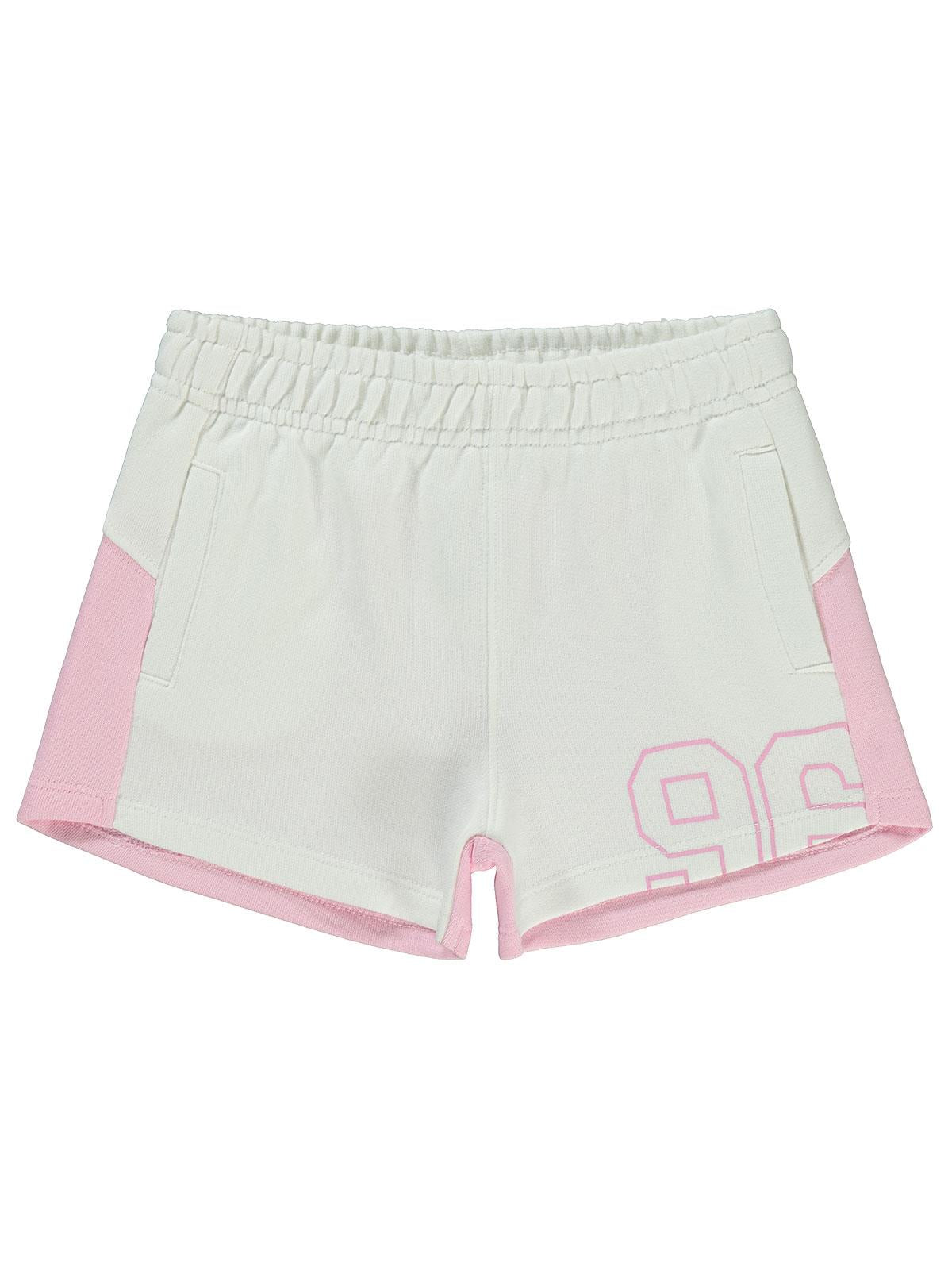 Civil Girls 96 Baskılı 6-9 Yaş Şort - Pembe