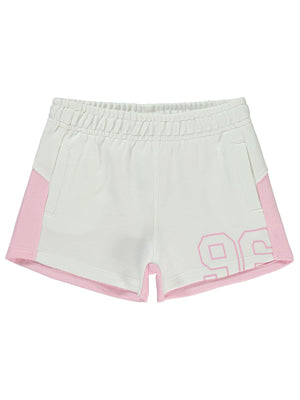 Civil Girls 96 Baskılı 6-9 Yaş Şort - Pembe