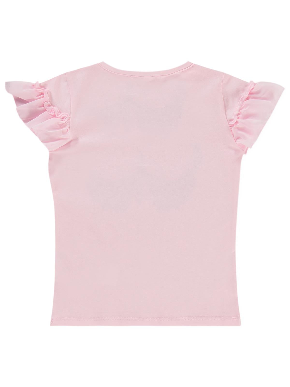Civil Girls Hello Baskılı 2-5 Yaş Tişört - Pembe