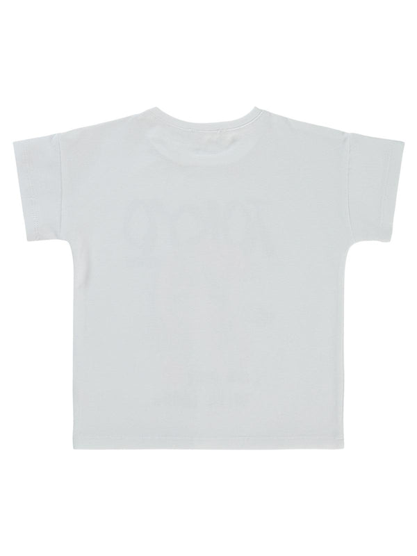 Civil Girls Tokyo Baskılı 2-5 Yaş Tişört - Beyaz