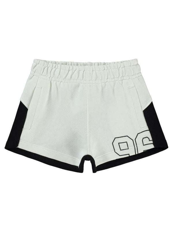 Civil Girls 96 Baskılı 2-5 Yaş Şort - Siyah