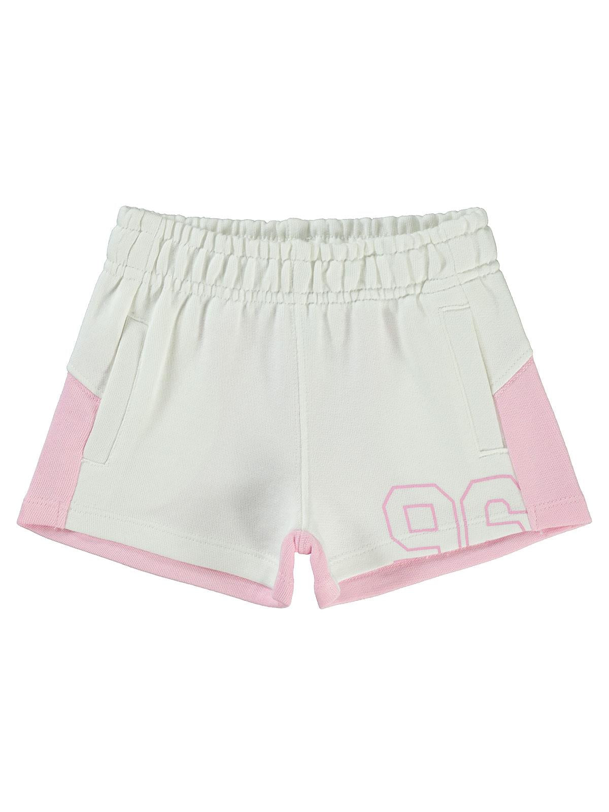 Civil Girls 96 Baskılı 2-5 Yaş Şort - Pembe