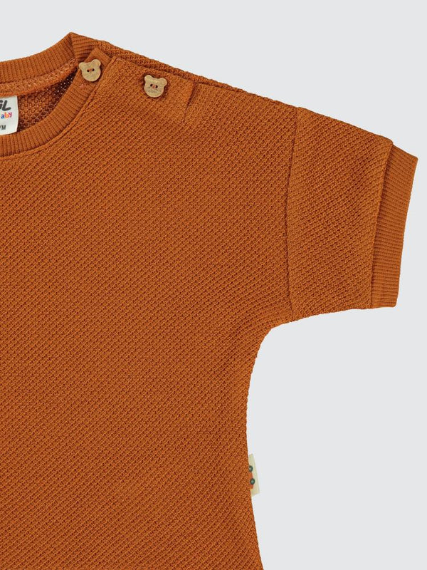 Civil Baby Süs Etiketli 6-18 Ay Takım - Turuncu