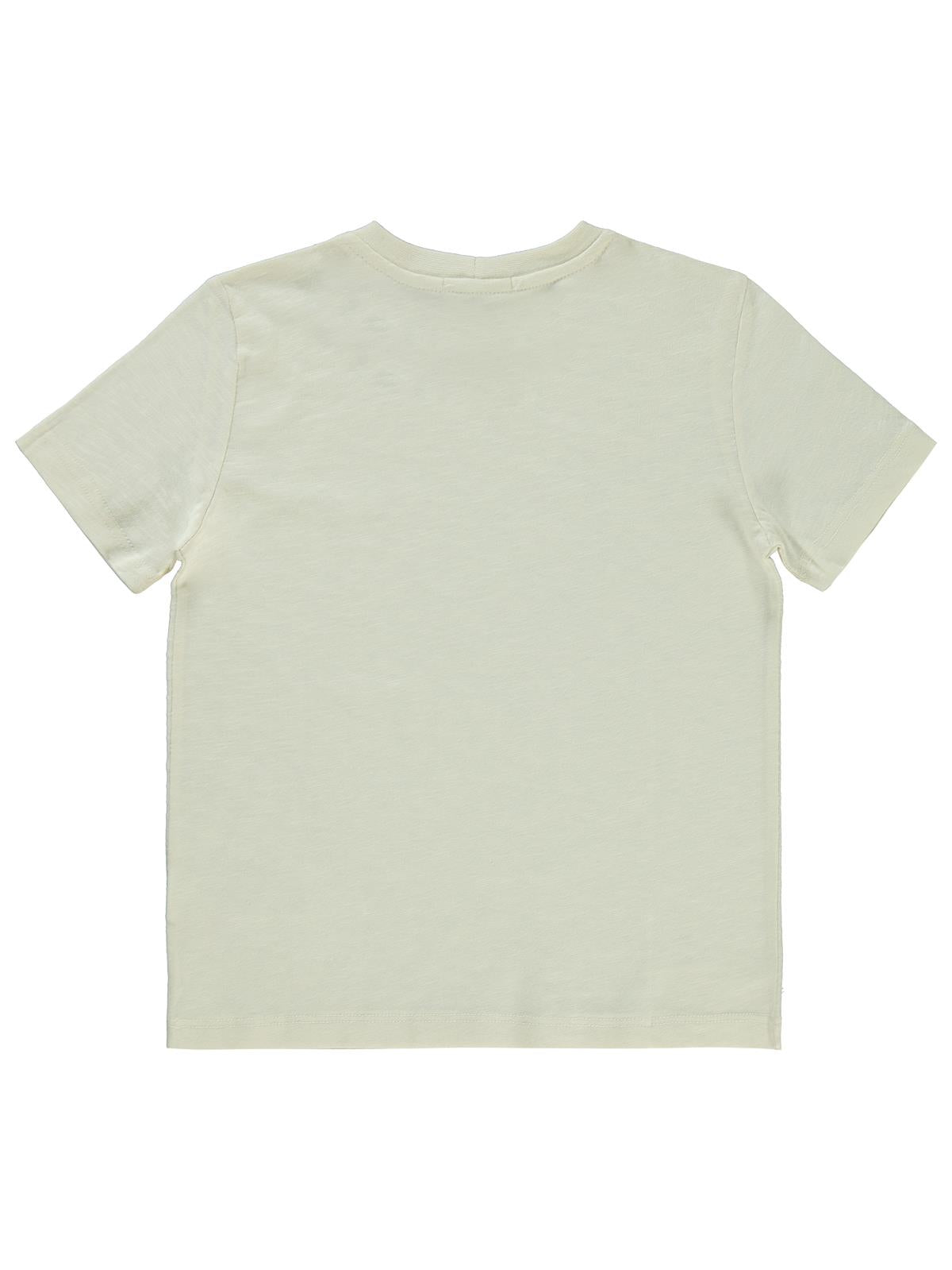 Civil Boys Vısıon Baskılı 6-9 Yaş Tişört - Fil Dişi