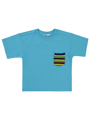 Civil Boys Mohave Baskılı 2-5 Yaş Tişört - Mavi