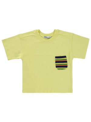 Civil Boys Mohave Baskılı 2-5 Yaş Tişört - Sarı
