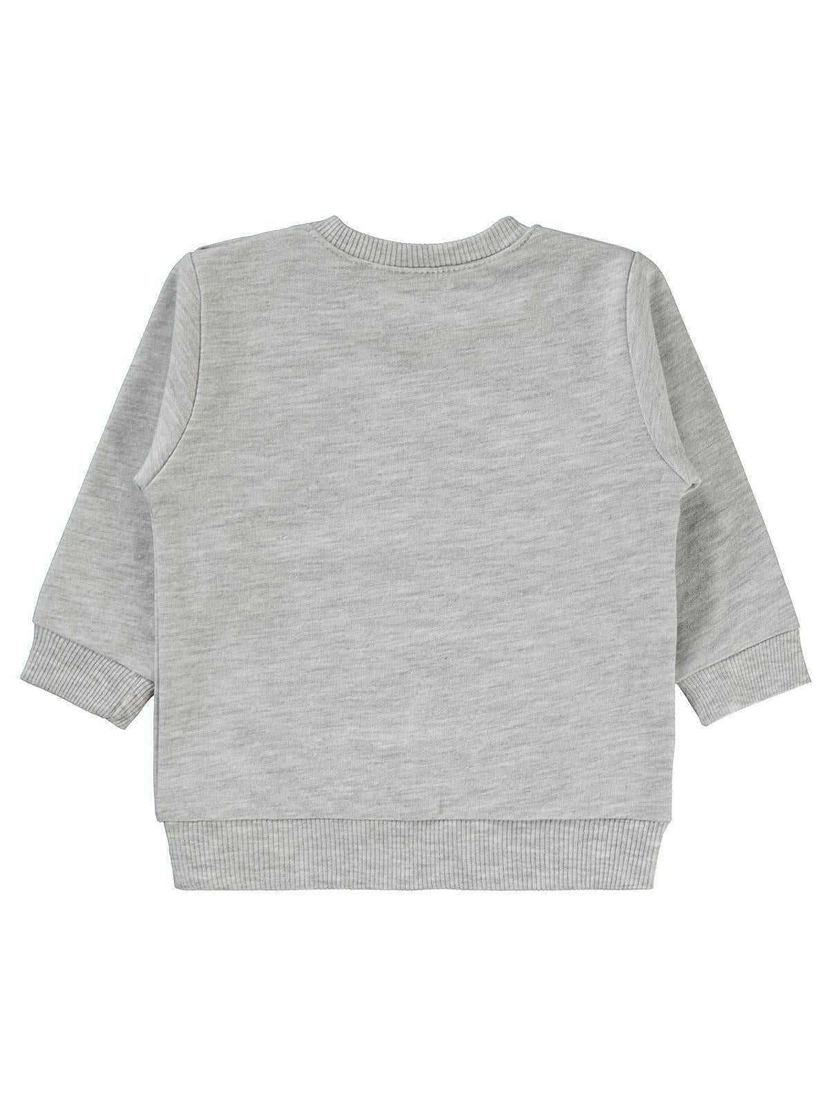Civil Baby Basic 6-18 Ay Sweatshirt - Gri