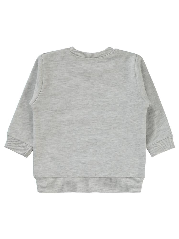 Civil Baby Basic 6-18 Ay Sweatshirt - Gri