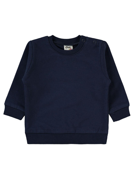 Civil Baby Basic 6-18 Ay Sweatshirt - Lacivert