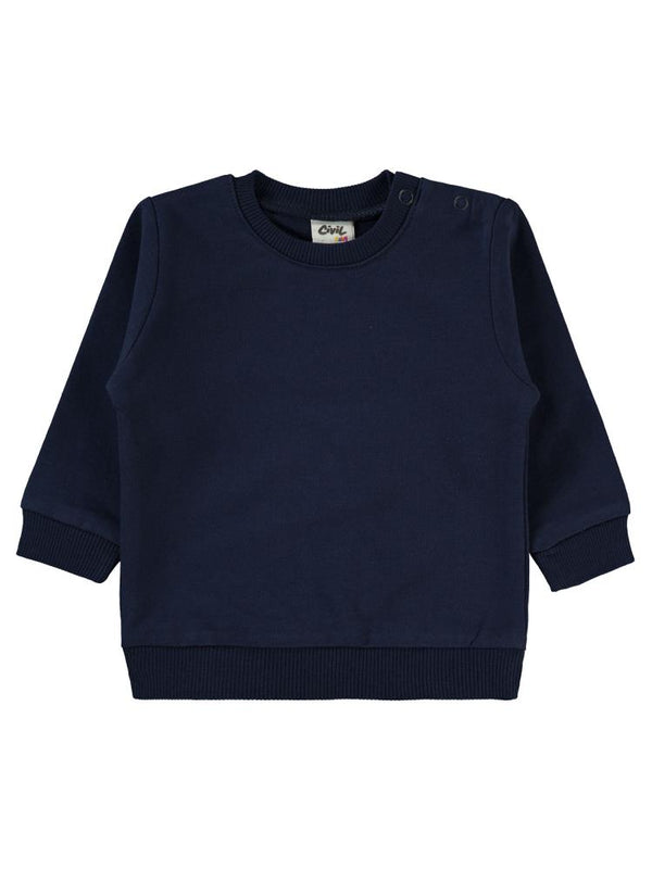 Civil Baby Basic 6-18 Ay Sweatshirt - Lacivert