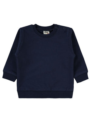 Civil Baby Basic 6-18 Ay Sweatshirt - Lacivert