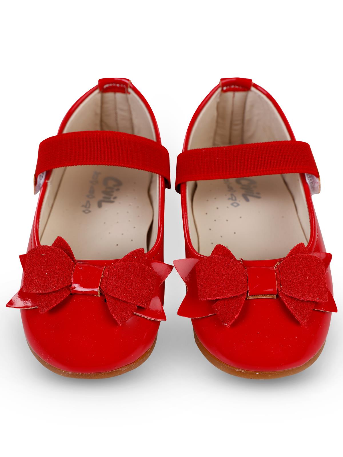 Civil Girls Kız Çocuk Babet 21-25 Numara  - Kırmızı