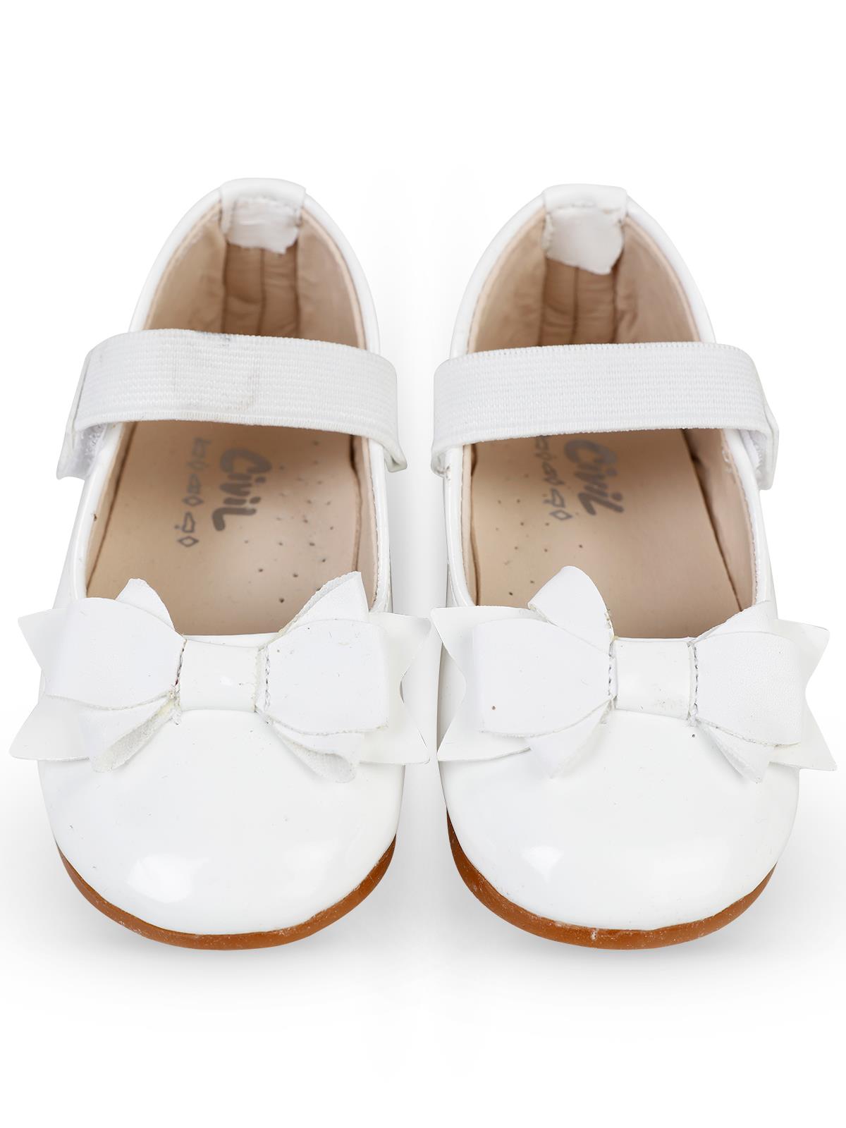 Civil Girls Kız Çocuk Babet 21-25 Numara  - Beyaz