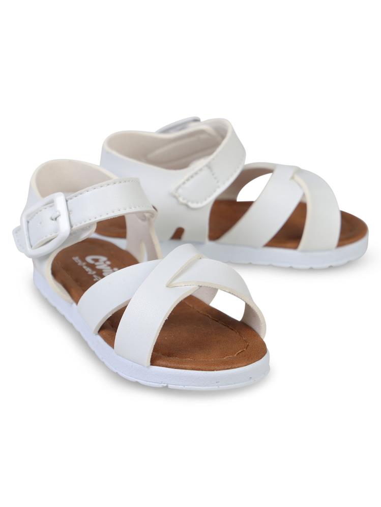 Civil Girls Kız Çocuk Sandalet 22-26 Numara  - Beyaz