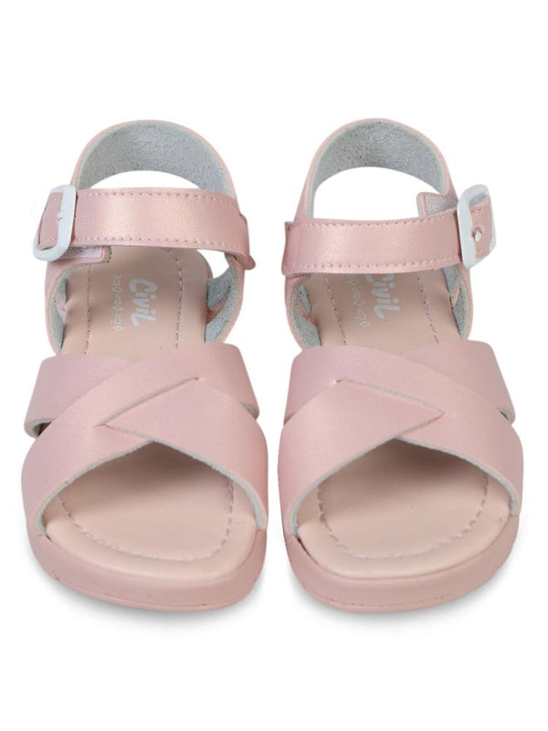 Civil Girls Kız Çocuk Sandalet 31-35 Numara  - Pembe