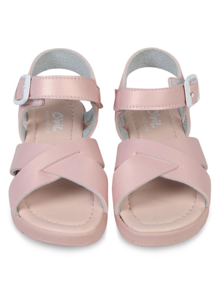 Civil Girls Kız Çocuk Sandalet 32-36 Numara  - Pembe